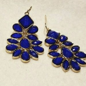 Cobalt blue earrings